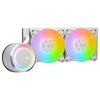 MSI MAG CORELIQUID E240 WHITE AIO Liquid Cooler | 240mm 3000 RPM 75.04 CFM PWM RGB White