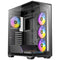 Antec C3 ARGB Midi Tower PC Case Black | Liquid Cooling Support