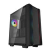 DeepCool CC560 ARGB V2 Midi Tower PC Case Black | Liquid Cooling Support