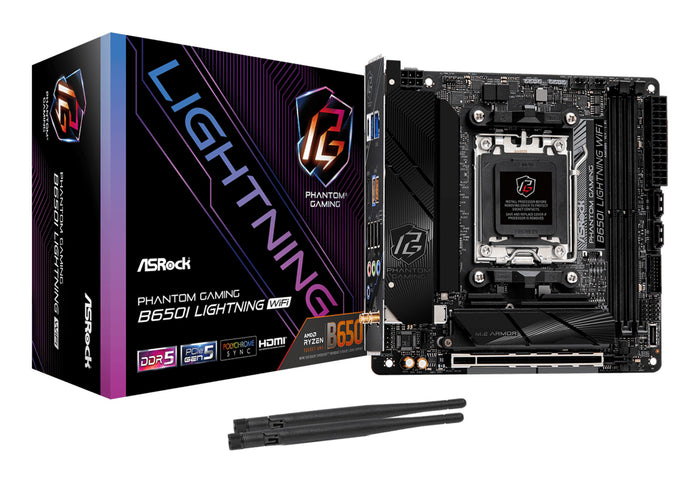 Asrock B650I Lightning WiFi AMD B650 Socket AM5 mini ITX