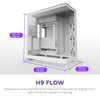 NZXT H9 Flow Midi Tower White