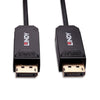 Lindy 30m Fibre Optic Hybrid DP 2.0 UHBR10 Cable