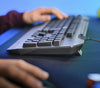 Trust GXT 836 Evocx Gaming Keyboard | Wired, QWERTY, Full-size (100%), Black, Backlit