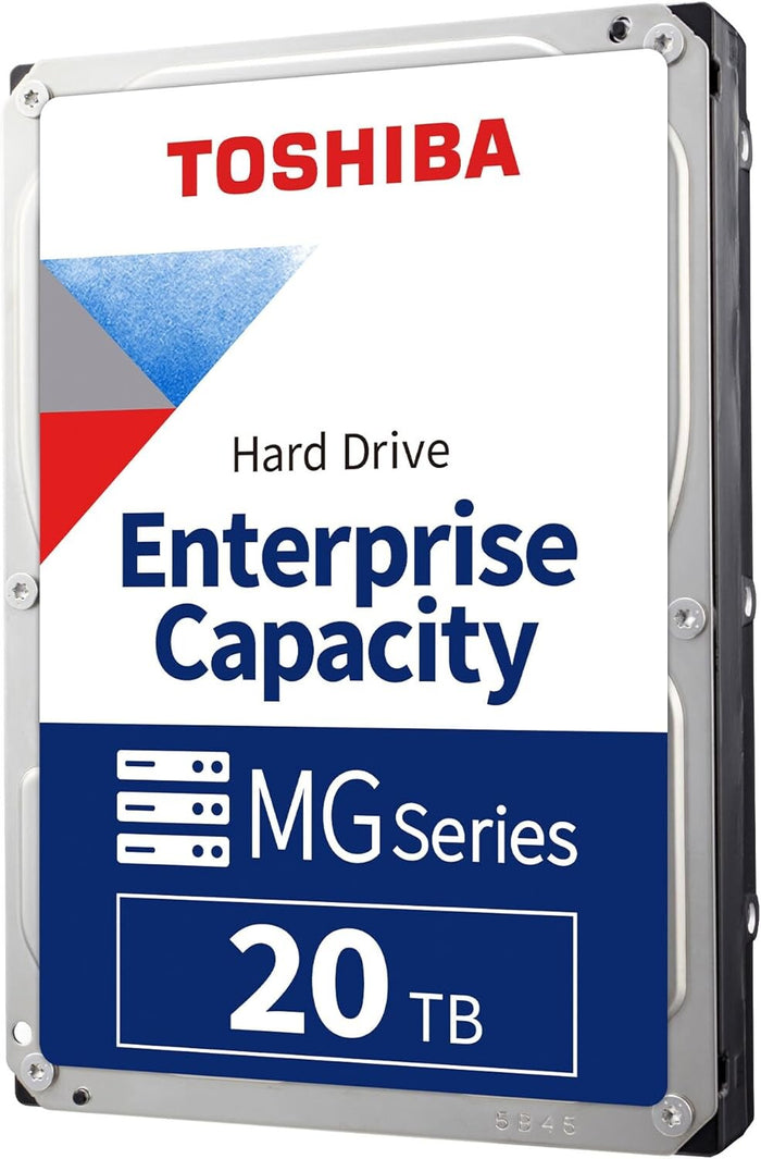 Toshiba MG Series 20 TB 3.5" 7200 RPM NAS HDD | Serial ATA