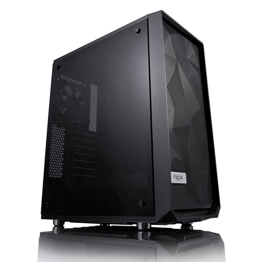 Fractal Design Meshify C Midi Tower PC Case Black | Liquid Cooling Support