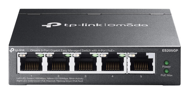 TP-Link Omada 5-Port Gigabit Easy Managed Switch with 4-Port PoE+