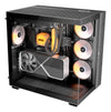be quiet! LIGHT BASE 600 LX Black ARGB Midi Tower PC Case Black | Liquid Cooling Support