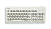 CHERRY G80-3000 BLACK SWITCH, Keyboard, Corded, Light Grey, USB/PS2 (QWERTY - UK) Mechanical Keyboard | Wired, QWERTY, Grey