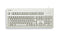 CHERRY G80-3000 BLACK SWITCH, Keyboard, Corded, Light Grey, USB/PS2 (QWERTY - UK) Mechanical Keyboard | Wired, QWERTY, Grey