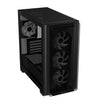 ASUS A23 PLUS TG ARGB BLACK PC Case Black | Liquid Cooling Support