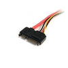 StarTech 12in 22 Pin SATA Power and Data Extension Cable