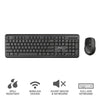 Trust ODY Keyboard | Wireless, QWERTY, Black, Mouse Included