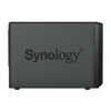 Synology DiskStation DS223 Mini Tower NAS with 2 x 12TB HAT3310 Drives | 2-bay, HDD & SSD, Realtek CPU, 2 GB GB RAM, 1 x LAN Ports