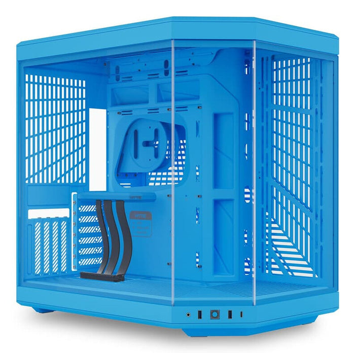 HYTE Y70 Midi Tower PC Case Blue | Liquid Cooling Support