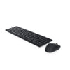 DELL Pro Wireless Keyboard and Mouse - KM5221W Keyboard | Wireless, QWERTY, Black, Mouse Included