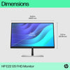 HP E-Series E22 G5 22" Full HD Monitor | 1920 x 1080 75Hz HDMI DP