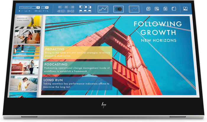 HP E-Series E14 G4 14" Full HD Monitor | 1920 x 1080 60Hz USB-C