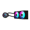 Gigabyte AORUS WATERFORCE II 240 AIO Liquid Cooler | 240mm 64.25 CFM RGB Intel & AMD Compatible Black