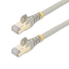 StarTech.com 7m CAT6a Ethernet Cable - 10 Gigabit Shielded Snagless RJ45 100W PoE Patch Cord - 10GbE STP Network Cable w/Strain Relief - Grey Fluke Tested/Wiring is UL Certified/TIA