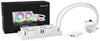 be quiet! LIGHT LOOP 240mm AIO Liquid Cooler | 240mm 61.8 CFM PWM RGB White