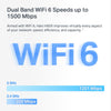Mercusys Whole Home Mesh WiFi 6 System AX1500 Dual-band Wi-Fi 6 Mesh System | 3-Pack, White