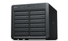 Synology DX1215II 12-Bay Desktop Disk Array | HDD & SSD, 192 TB Total, Hot-Swap, Black, 12 drives installed