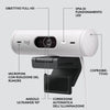 Logitech Brio 500 webcam 4 MP 1920 x 1080 pixels USB-C White