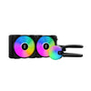 Fractal Design Lumen S24 v2 RGB AIO Liquid Cooler | 240mm 2000 RPM 56 CFM PWM RGB Black