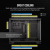 Corsair 2500D AIRFLOW Midi Tower PC Case Black | Liquid Cooling Support
