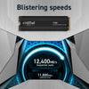 Crucial T700 4 TB PC Internal SSD | NVMe PCI Express 5.0 M.2