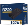 Silverstone FX500 power supply unit 500 W 20+4 pin ATX Flex ATX Black