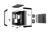 be quiet! LIGHT BASE 600 DX Black ARGB Midi Tower PC Case Black | Liquid Cooling Support