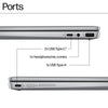 HP Chromebook x360 14b-cd0001na Intel® N N200 35.6 cm (14") Touchscreen Full HD 8 GB LPDDR5-SDRAM 128 GB eUFS Wi-Fi 6 (802.11ax) ChromeOS Silver