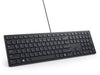 DELL KB525C Keyboard | Wired, QWERTY, Black, Backlit