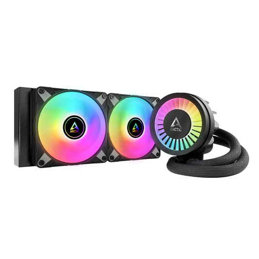 ARCTIC Liquid Freezer III 240 AIO Liquid Cooler | 240mm 2000 RPM 48.82 CFM PWM RGB Fluid Dynamic Bearing (FDB) Intel & AMD Compatible Black