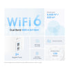 TP-LINK Whole Home Mesh Wi-Fi 6 System AX1500 Dual-band Wi-Fi 6 Mesh System | 3-Pack, White