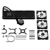 Fractal Design Lumen S36 v2 RGB AIO Liquid Cooler | 360mm 2000 RPM 56 CFM PWM RGB Black