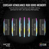 Corsair Vengeance 32 GB (2x16 GB) DDR5 6400 MHz Memory Kit | CL36, XMP, Heatsink, ARGB