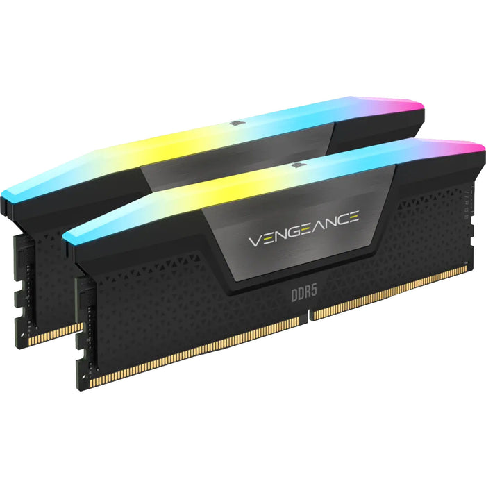 Corsair Vengeance 32 GB (2x16 GB) DDR5 6200 MHz Memory Kit | CL36, XMP, Heatsink, ARGB