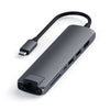 Satechi ST-UCSMA3M interface hub USB 3.2 Gen 1 (3.1 Gen 1) Type-C 5000 Mbit/s Grey