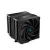 DeepCool AK620 ZERO DARK CPU Cooler | 120mm 1850 RPM 68.99 CFM PWM Fluid Dynamic Bearing (FDB) Intel & AMD Compatible Black