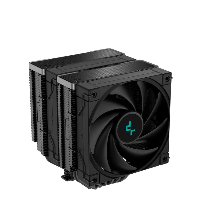 DeepCool AK620 ZERO DARK CPU Cooler | 120mm 1850 RPM 68.99 CFM PWM Fluid Dynamic Bearing (FDB) Intel & AMD Compatible Black
