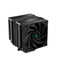 DeepCool AK620 ZERO DARK CPU Cooler | 120mm 1850 RPM 68.99 CFM PWM Fluid Dynamic Bearing (FDB) Intel & AMD Compatible Black