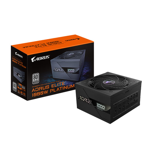 Gigabyte AORUS ELITE P1000W 1000W ATX Fully-Modular Power Supply Unit | 80 PLUS Platinum
