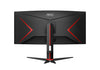 AOC G2 CU34G2XP/BK 34" UltraWide Quad HD Curved Gaming Monitor | 3440 x 1440 180Hz 1ms HDMI DP