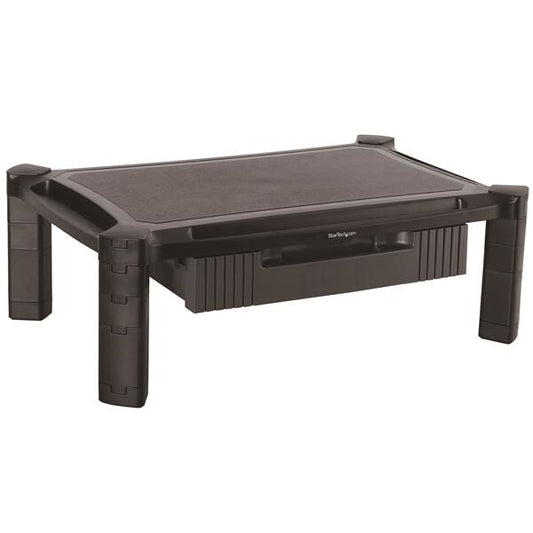 StarTech Monitor Riser with Drawer - Height Adjustable - Large