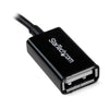 StarTech.com 5in Micro USB to USB OTG Host Adapter M/F