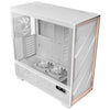 Antec FLUX PRO White EUV ARGB Full Tower PC Case White, Wood | Liquid Cooling Support