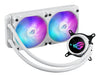 ASUS ROG Strix LC III 240 ARGB White Edition AIO Liquid Cooler | 240mm 2800 RPM 70.38 CFM PWM RGB White