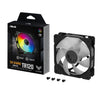 ASUS TUF Gaming TR120 ARGB Fan - Single Pack Case Fan | 120mm PWM RGB Hydraulic Bearing Black